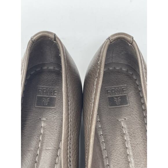 FRYE- Alicia Ballet Flats Women's Size 8M Brown Excellent condition $167 - Picture 3 of 11